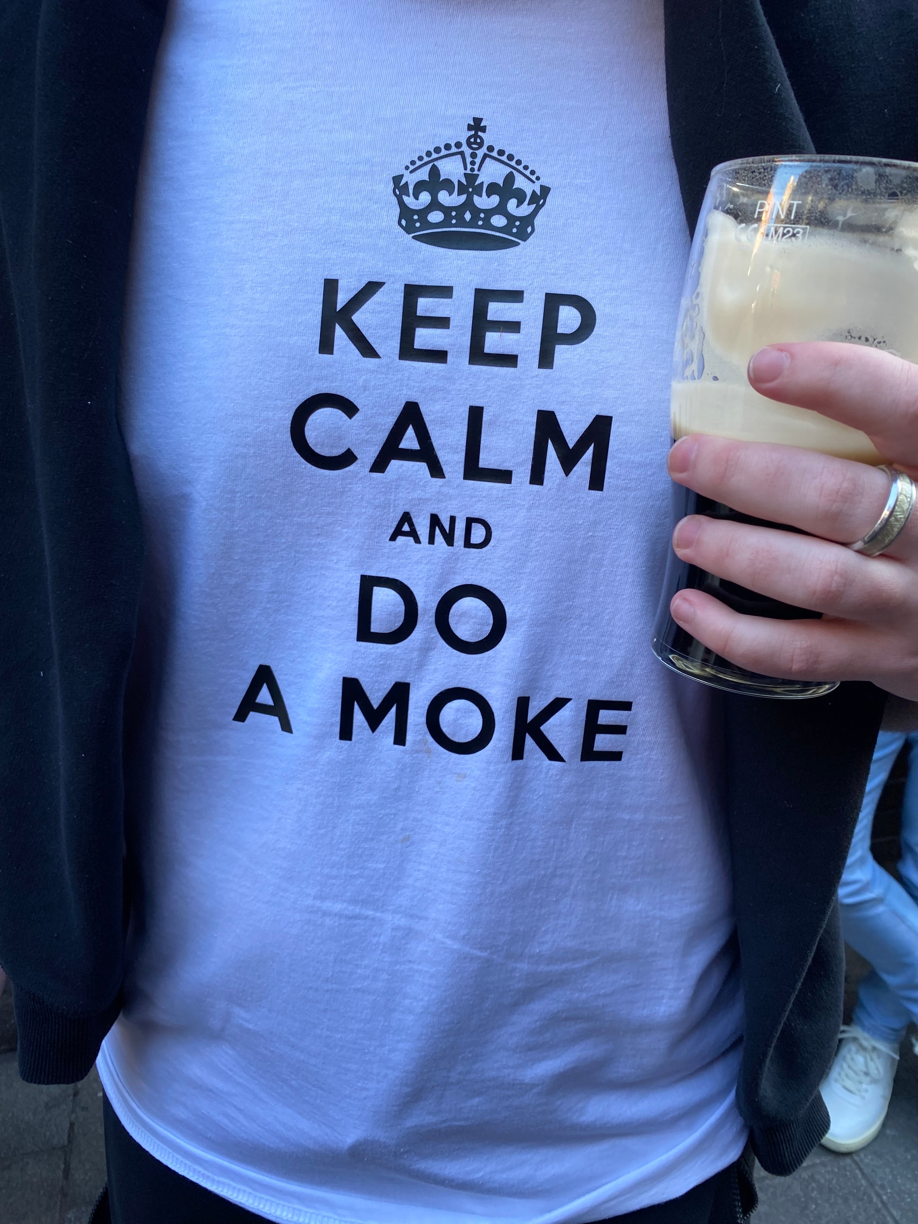keep calm and do a moke