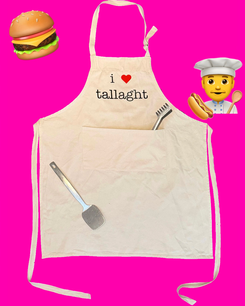 i heart tallaght apron